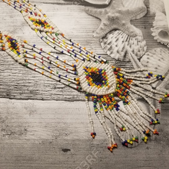 Stunning VTG Native Necklace - Picture 3 of 7